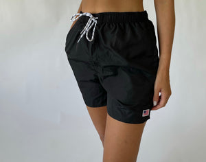 STYLISH WINDBREAKER DRAWSTRING SHORTS - SIZE S